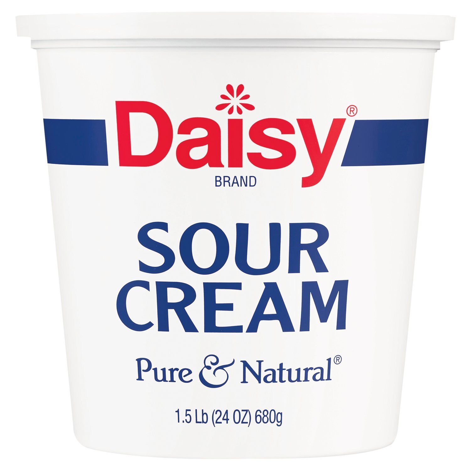 Daisy Pure &amp; Natural Sour Cream, 1.5 lb
