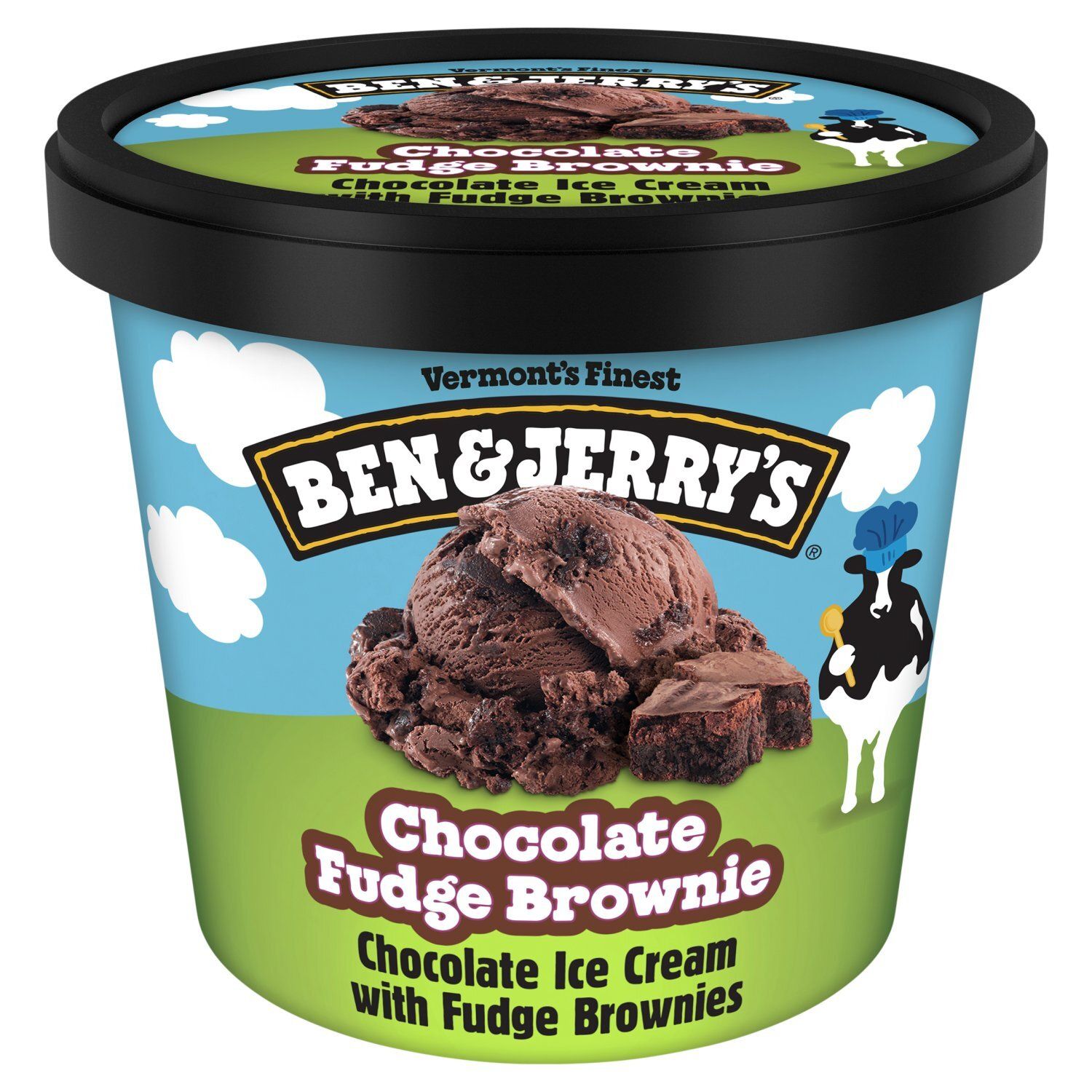 Ben &amp; Jerry&#39;s Chocolate Fudge Brownie Ice Cream, 4 fl oz