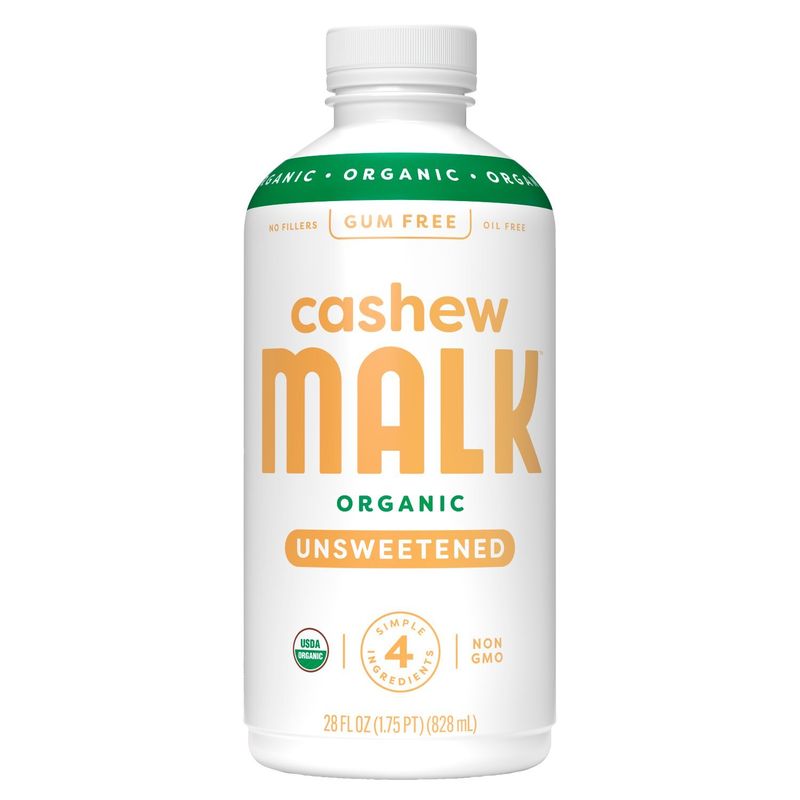 Malk Unsweetened Organic Cashew, 28 fl oz