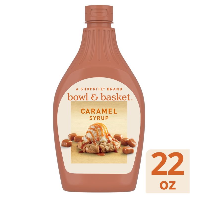 Bowl &amp; Basket Caramel Syrup, 22 oz