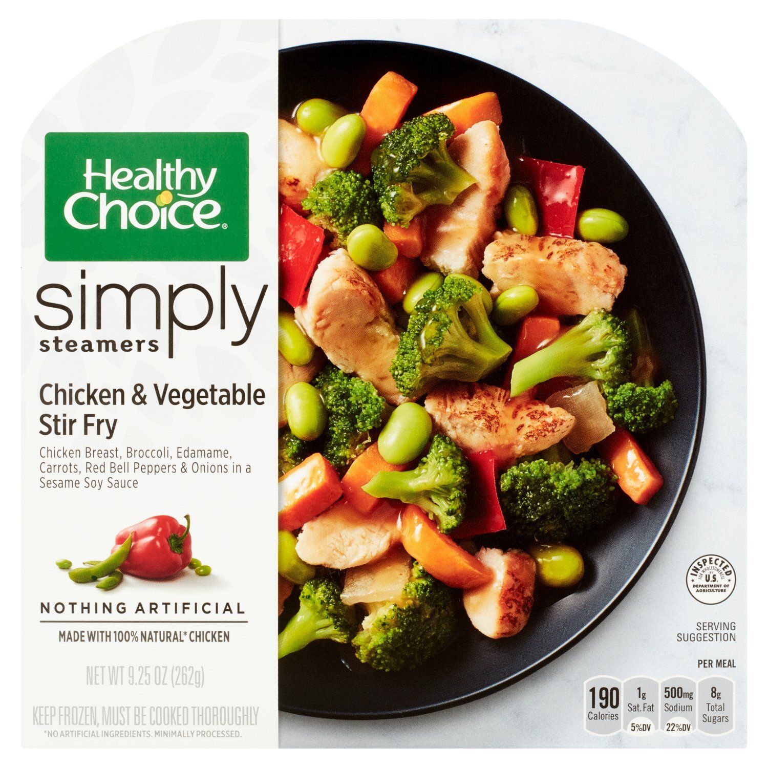 Healthy Choice Simply Steamers Chicken &amp; Vegetable Stir Fry, 9.25 oz