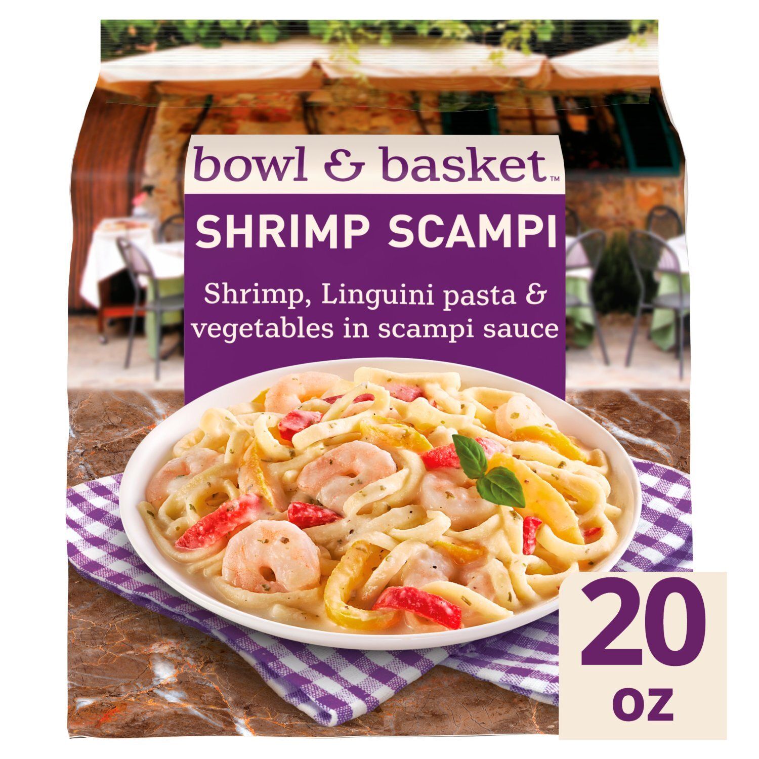 Bowl &amp; Basket Shrimp Scampi, 20 oz