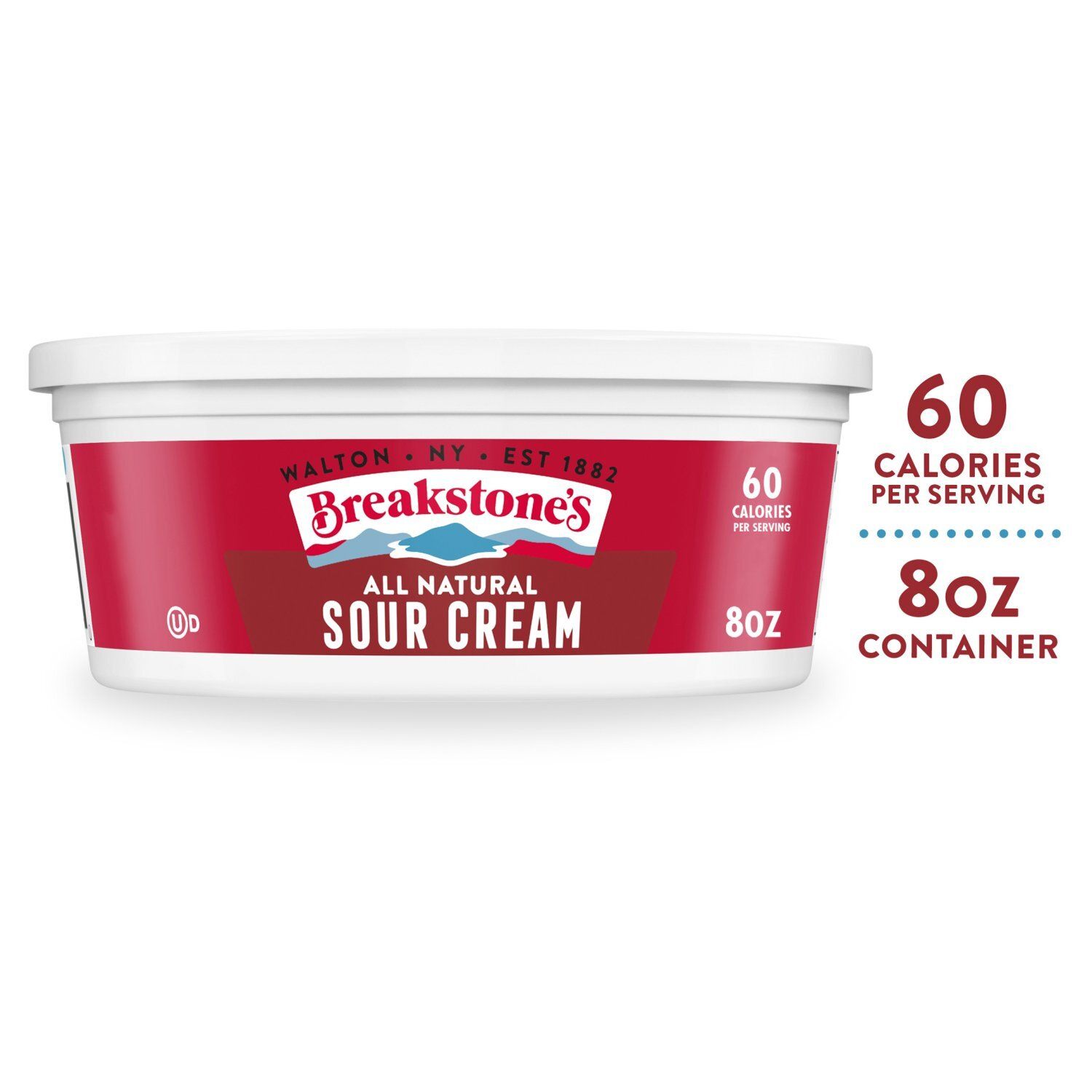 Breakstone&#39;s All Natural Sour Cream, 8 oz