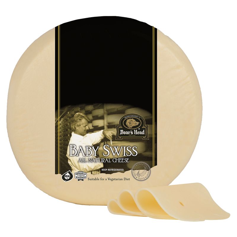 Boar&#39;s Head Baby Swiss All Natural Cheese