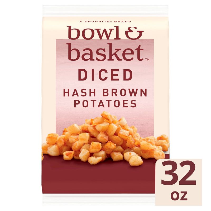 Bowl &amp; Basket Diced Hash Brown Potatoes, 32 oz