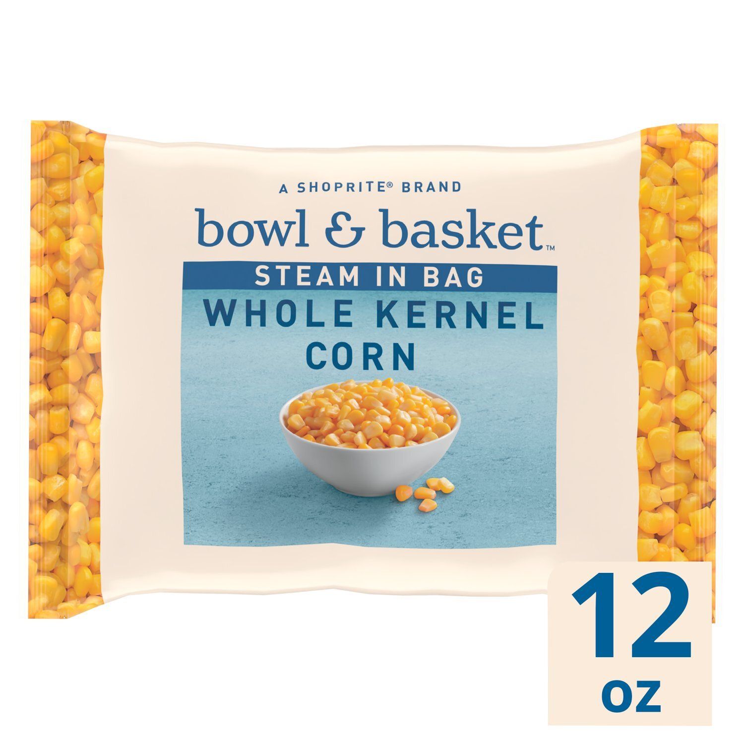 Bowl &amp; Basket Steam in Bag Whole Kernel Corn, 12 oz