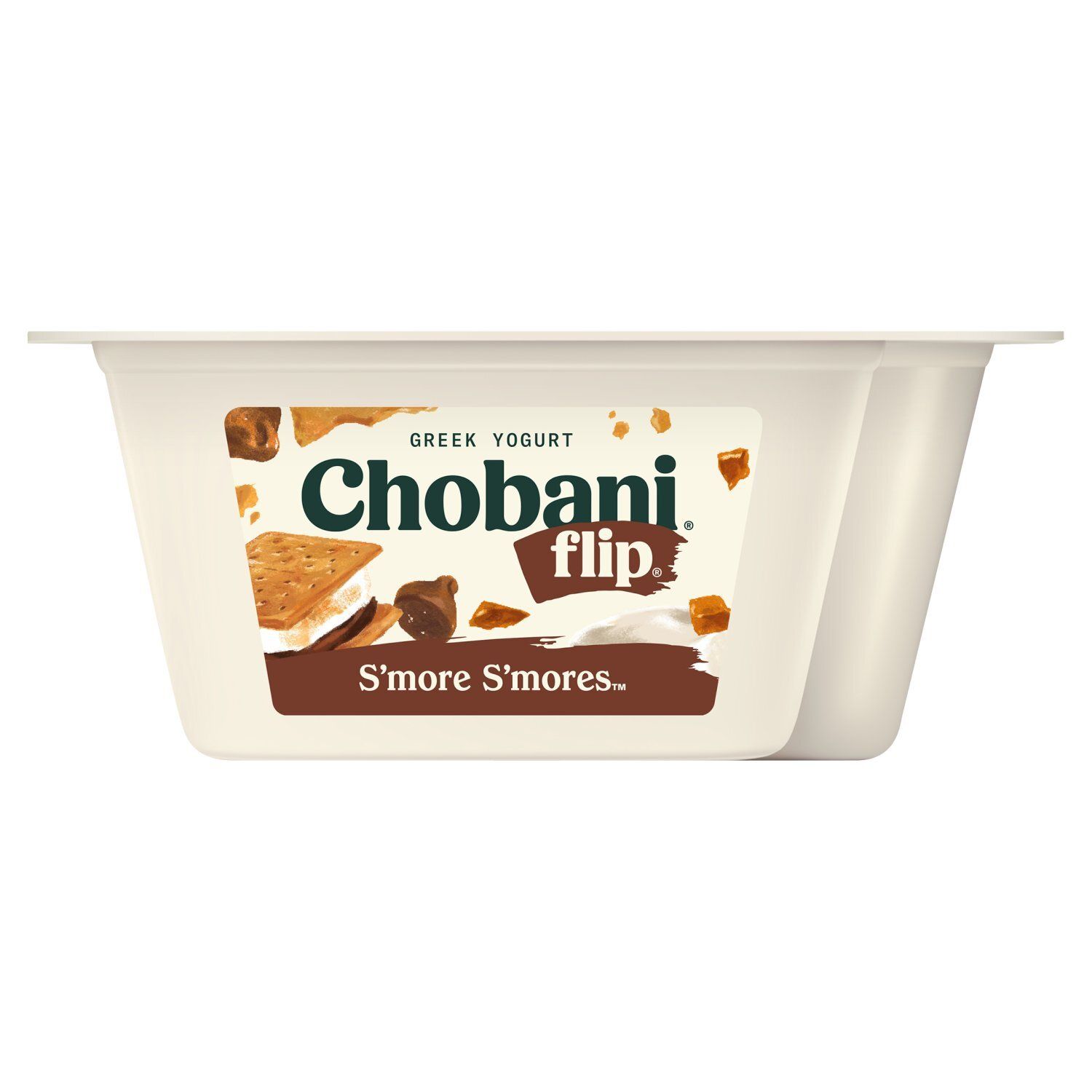 Chobani Flip S&#39;more S&#39;mores Sweet Vanilla Lowfat Greek Yogurt, 4.5 oz