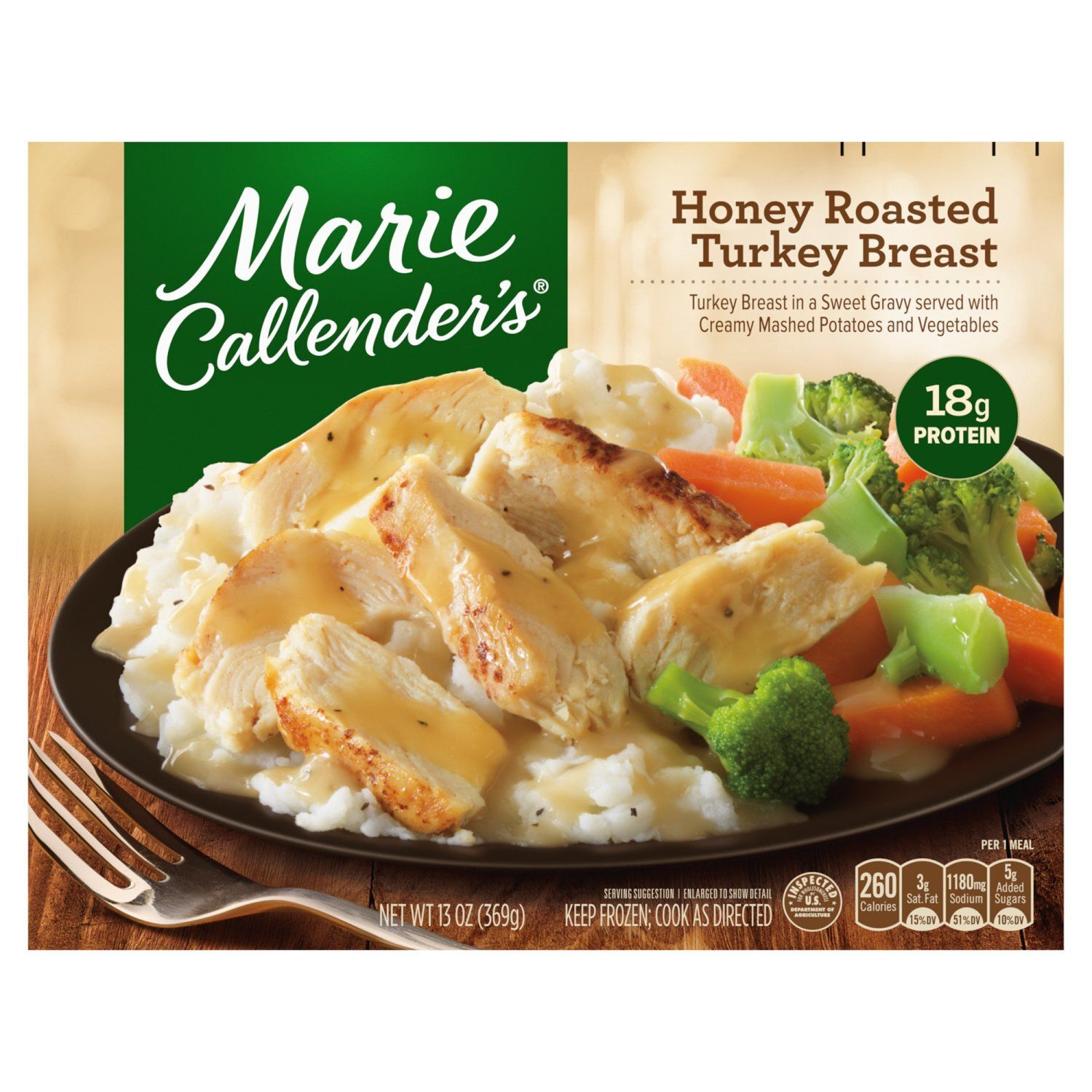 Marie Callender&#39;s Honey Roasted Turkey Breast, 13 oz