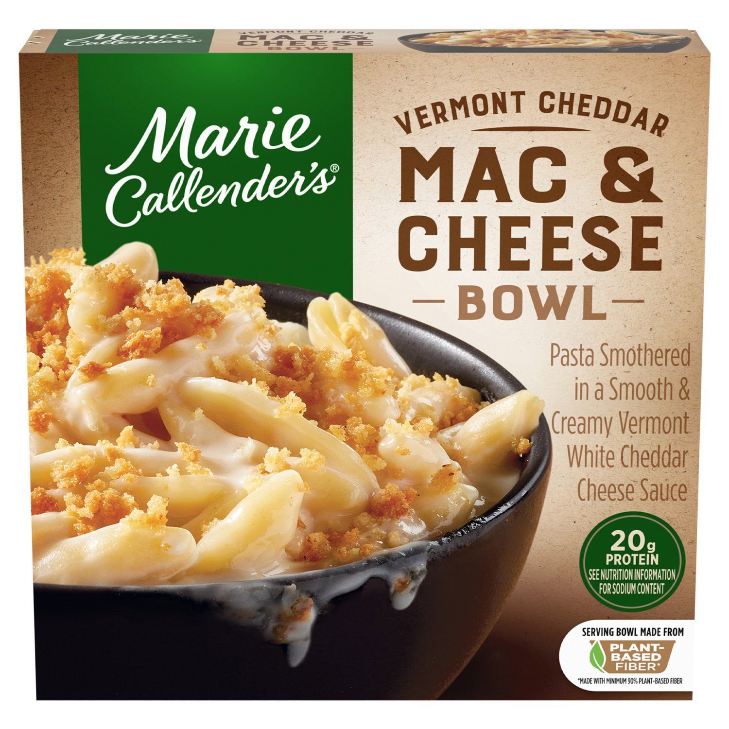 Marie Callender&#39;s Vermont Cheddar Mac &amp; Cheese Bowl, 13 oz