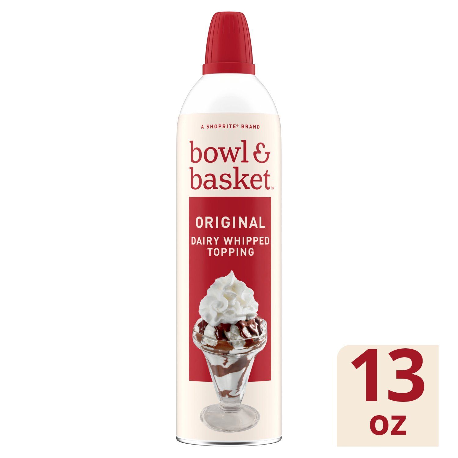 Bowl &amp; Basket Original Dairy Whipped Topping, 13 oz