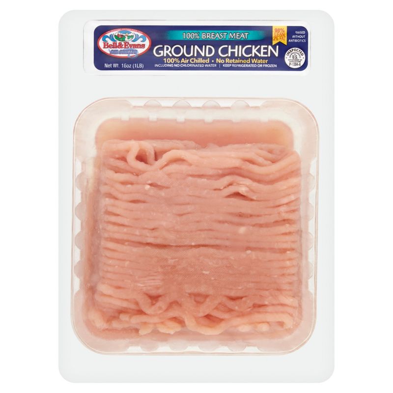 Bell &amp; Evans Ground Chicken, 16 oz