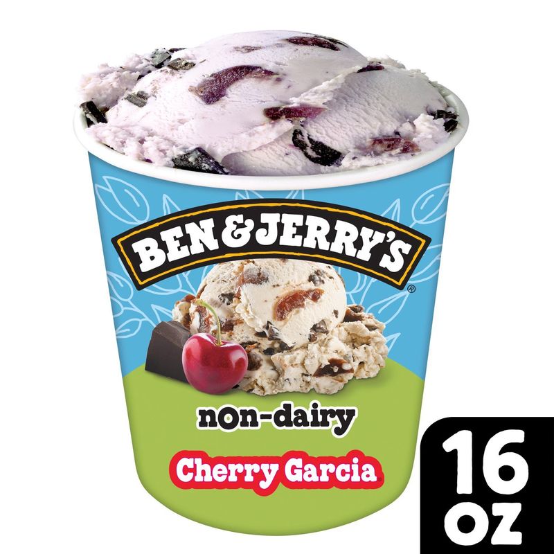 Ben &amp; Jerry&#39;s Non-Dairy Cherry Garcia Frozen Dessert, 1 pint