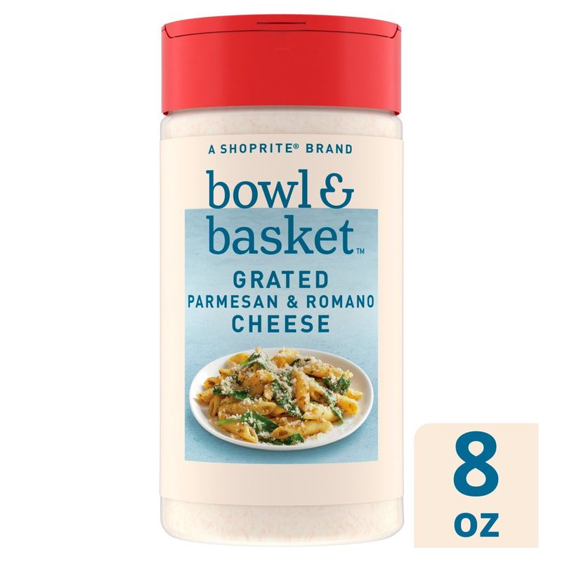 Bowl &amp; Basket Grated Cheese, 8 oz