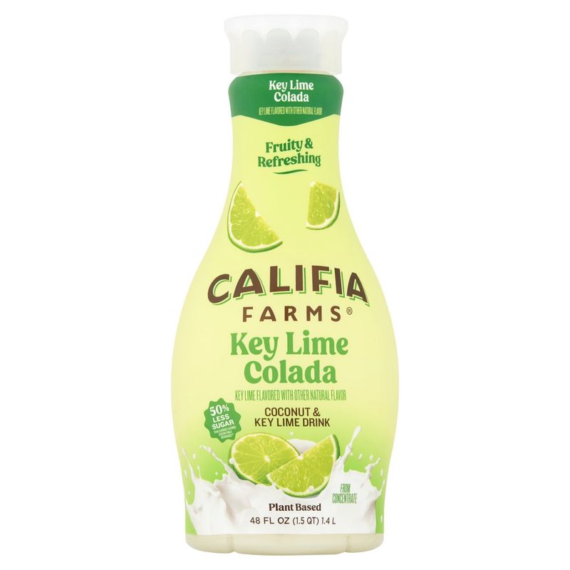 Califia Farms Coconut &amp; Key Lime Colada Drink, 48 fl oz