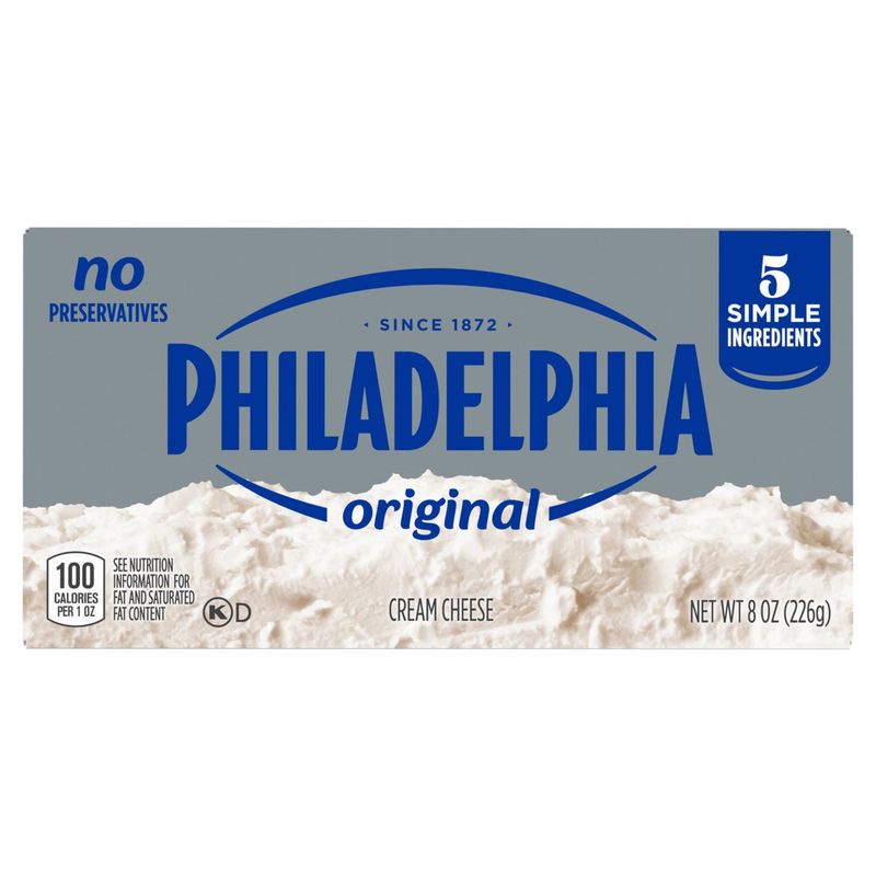 Philadelphia Original Cream Cheese, 8 oz