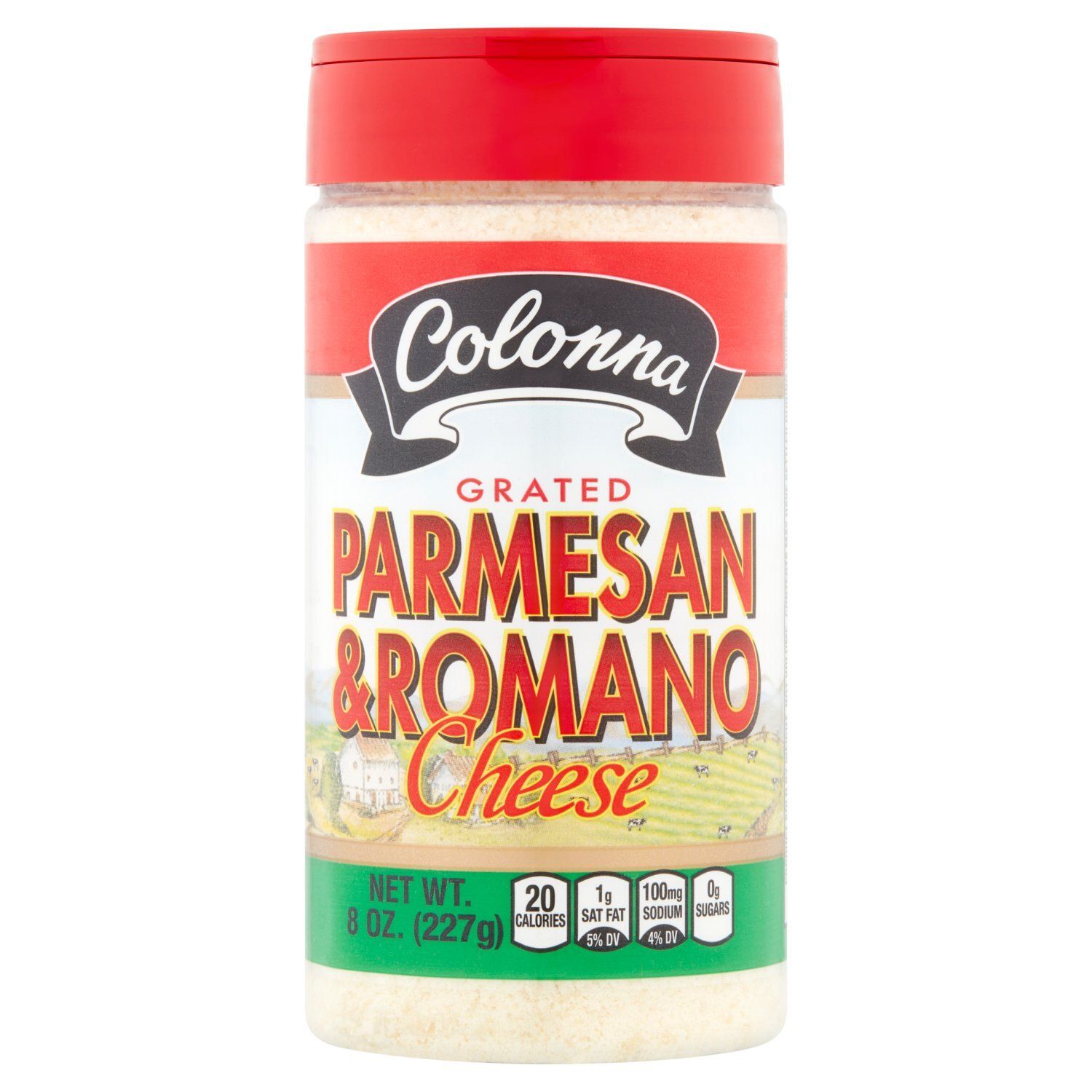 Colonna Grated Parmesan &amp; Romano Cheese, 8 oz
