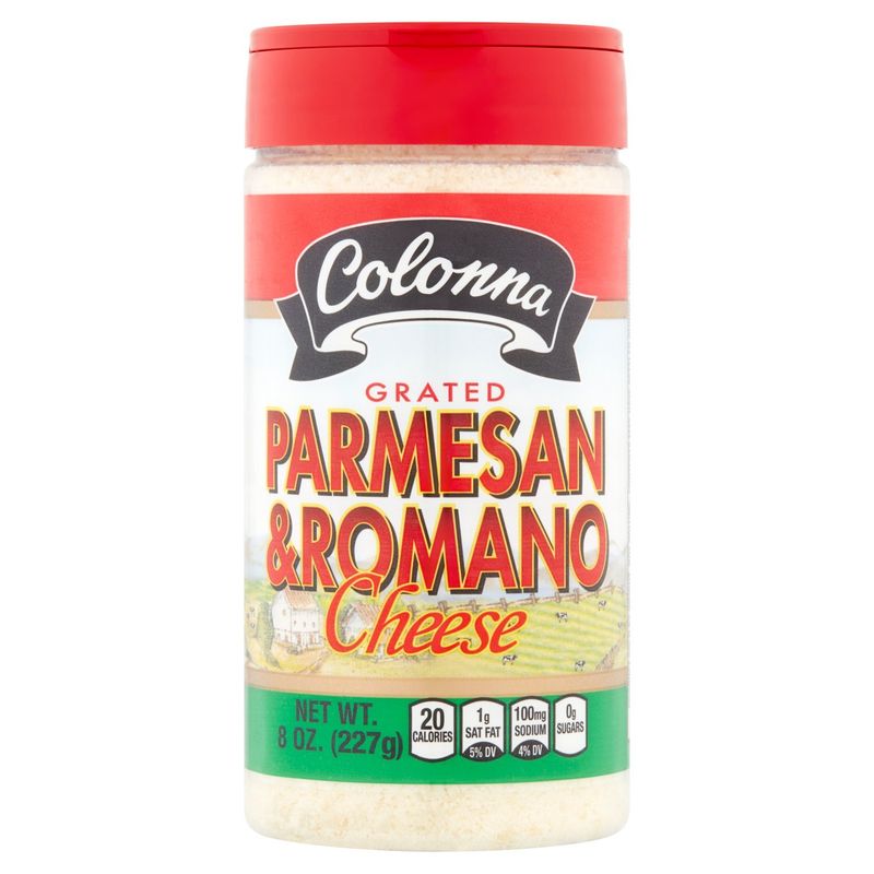 Colonna Grated Parmesan &amp; Romano Cheese, 8 oz