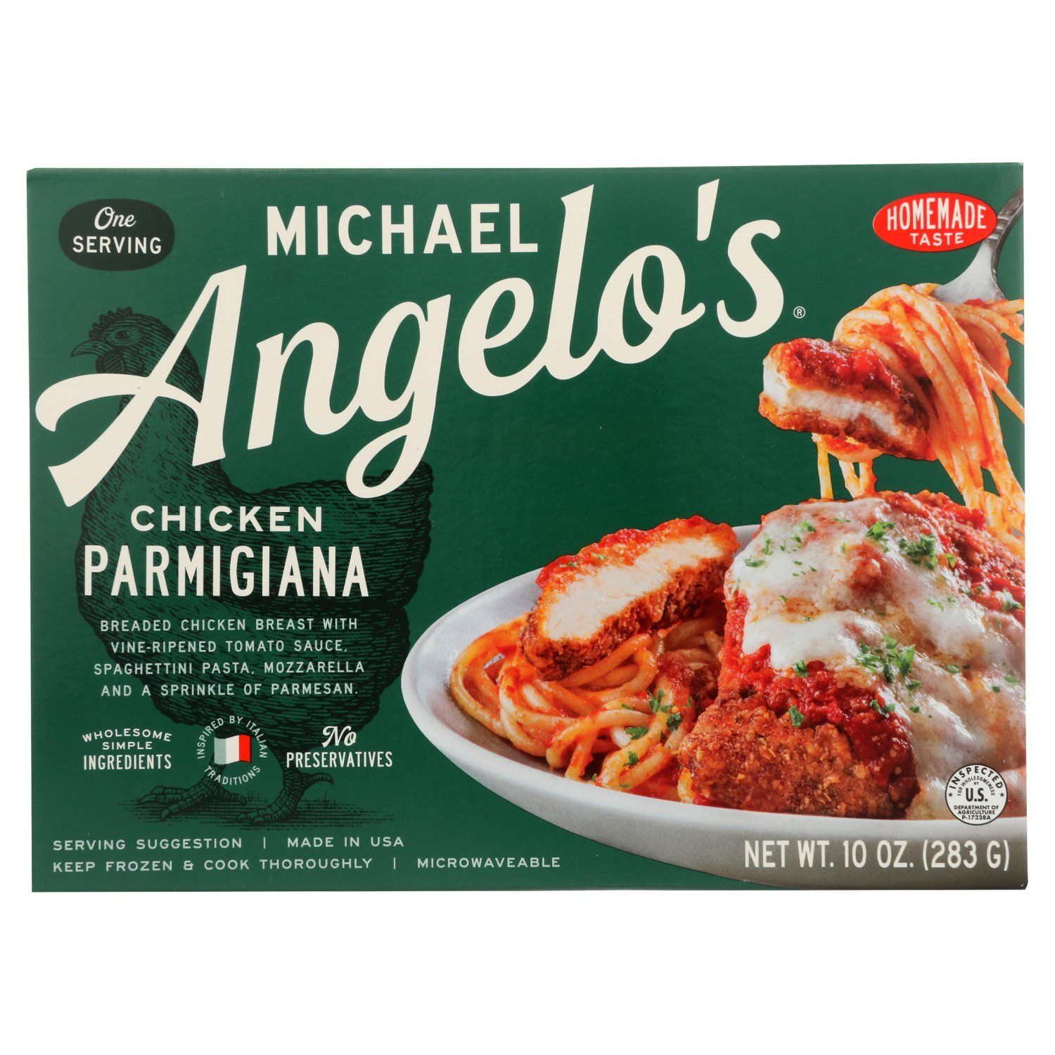 Michael Angelo&#39;s Chicken Parmigiana, 10 oz