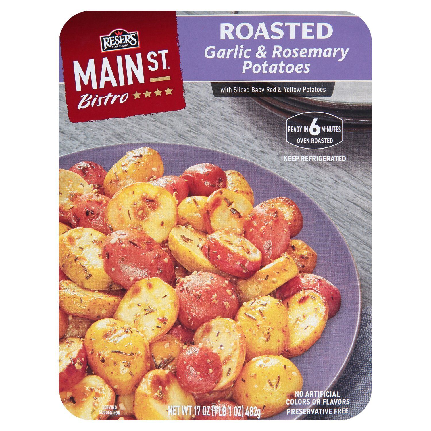 Reser&#39;s Fine Foods Main St Bistro Roasted Garlic &amp; Rosemary Potatoes, 17 oz