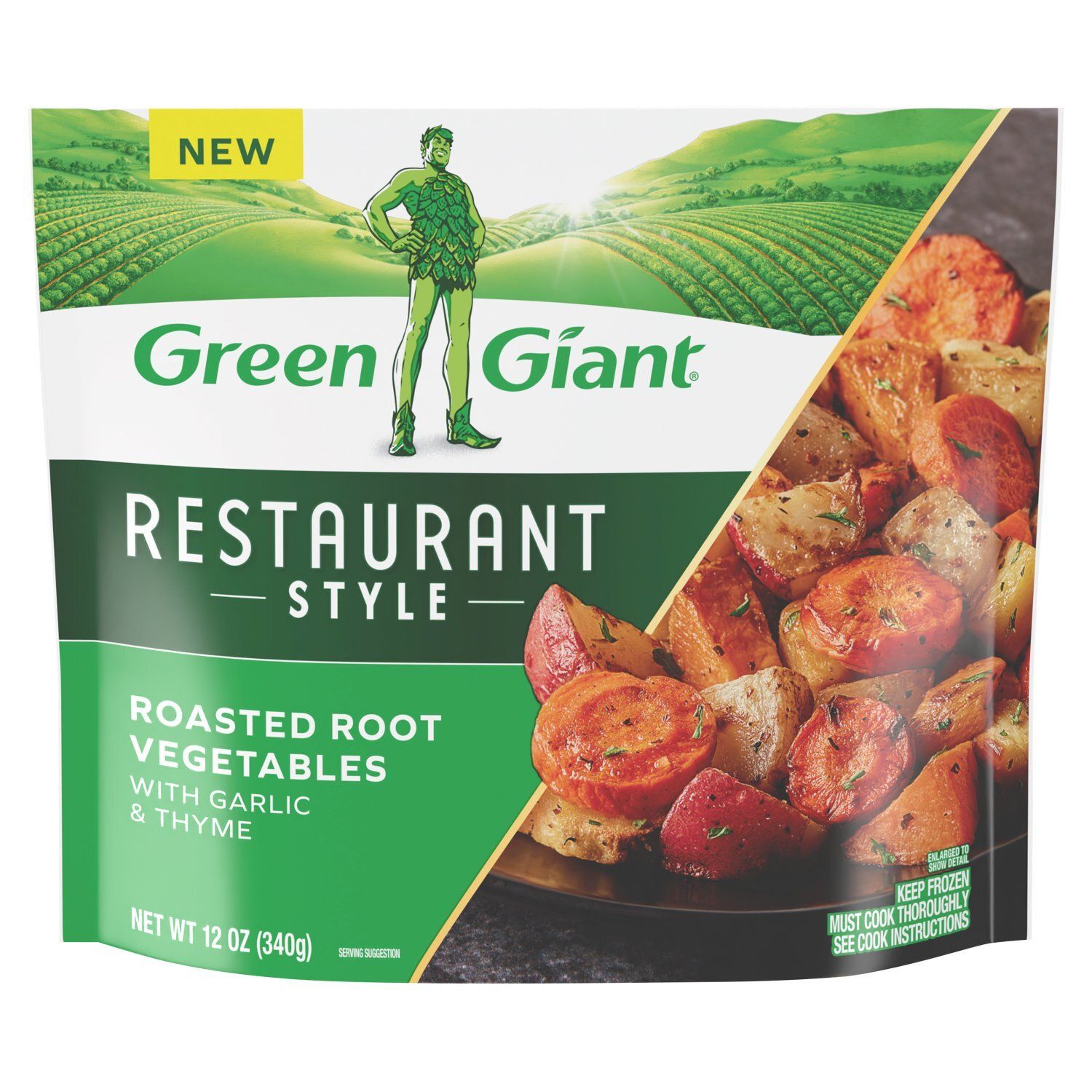 Green Giant Restaurant Style Roasted Root Vegetables with Garlic &amp; Thyme, 12 oz