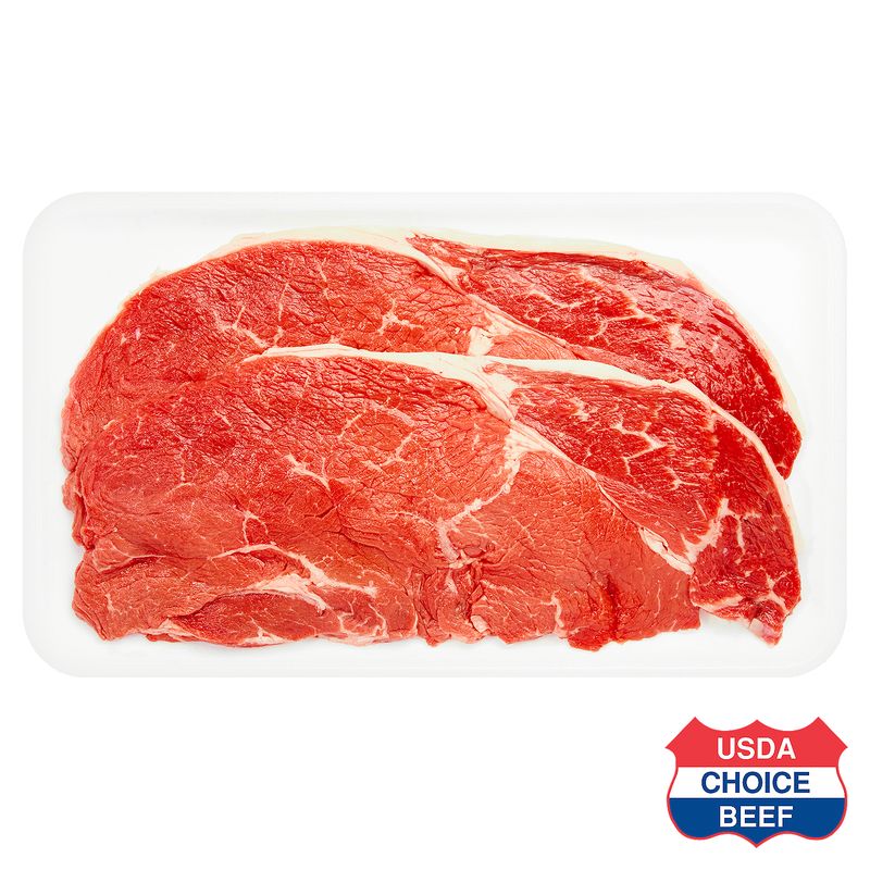 USDA Choice Beef Sirloin Steak, Boneless, Thin Cut, Average Weight 1.5 lb Pack