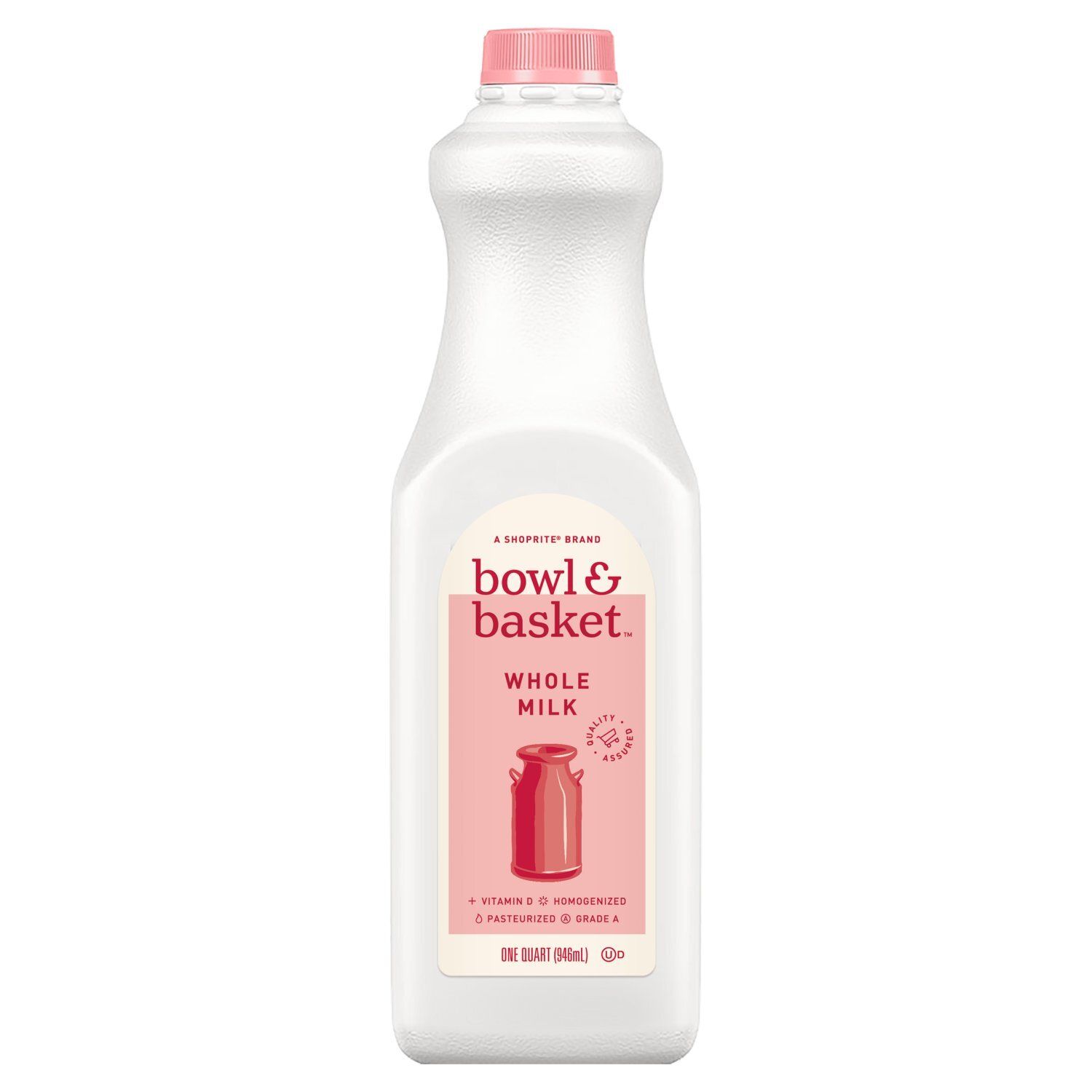 Bowl &amp; Basket Whole Milk, one quart