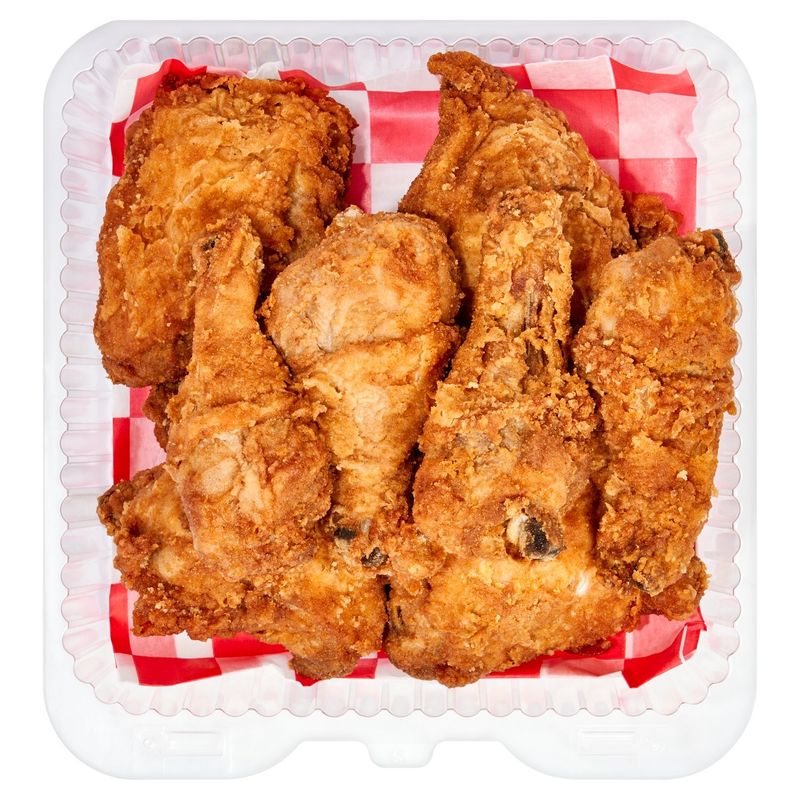 Store Prepared 8-Piece Dark Fried Chicken - Sold Cold