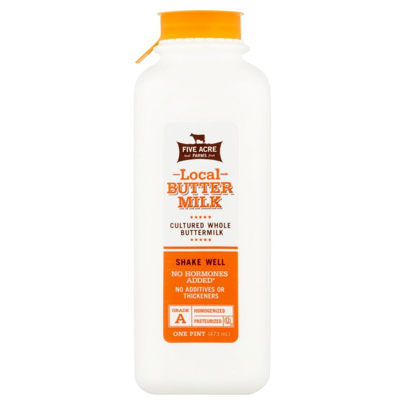 Five Acre Farms Local Buttermilk, one pint