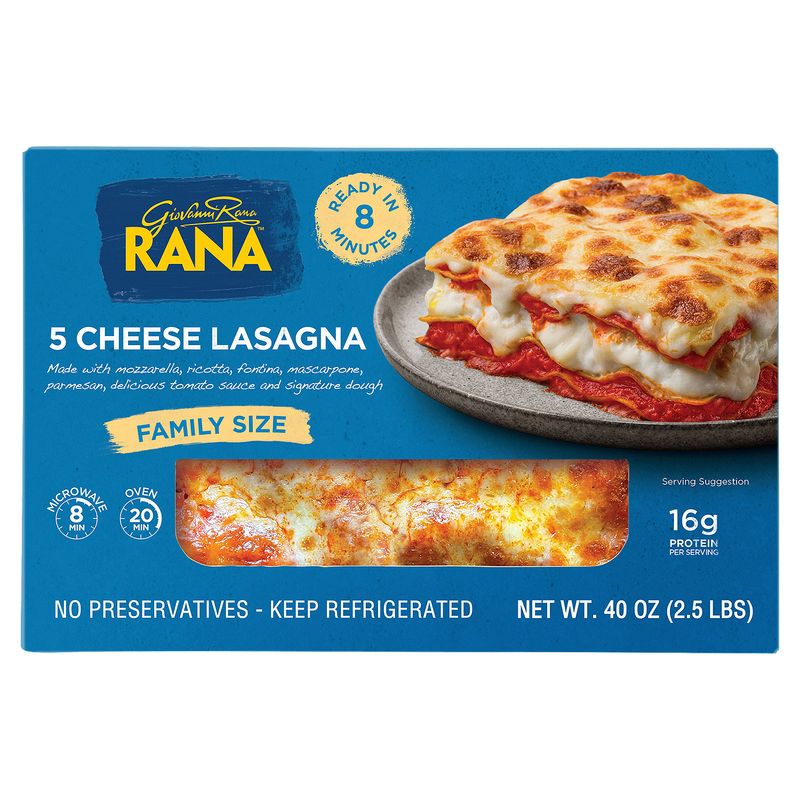 Giovanni Rana 5 Cheese Lasanga Family Size, 40 oz