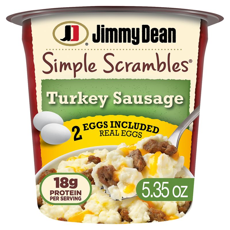 Jimmy Dean Simple Scrambles Turkey Sausage, 5.35 oz.
