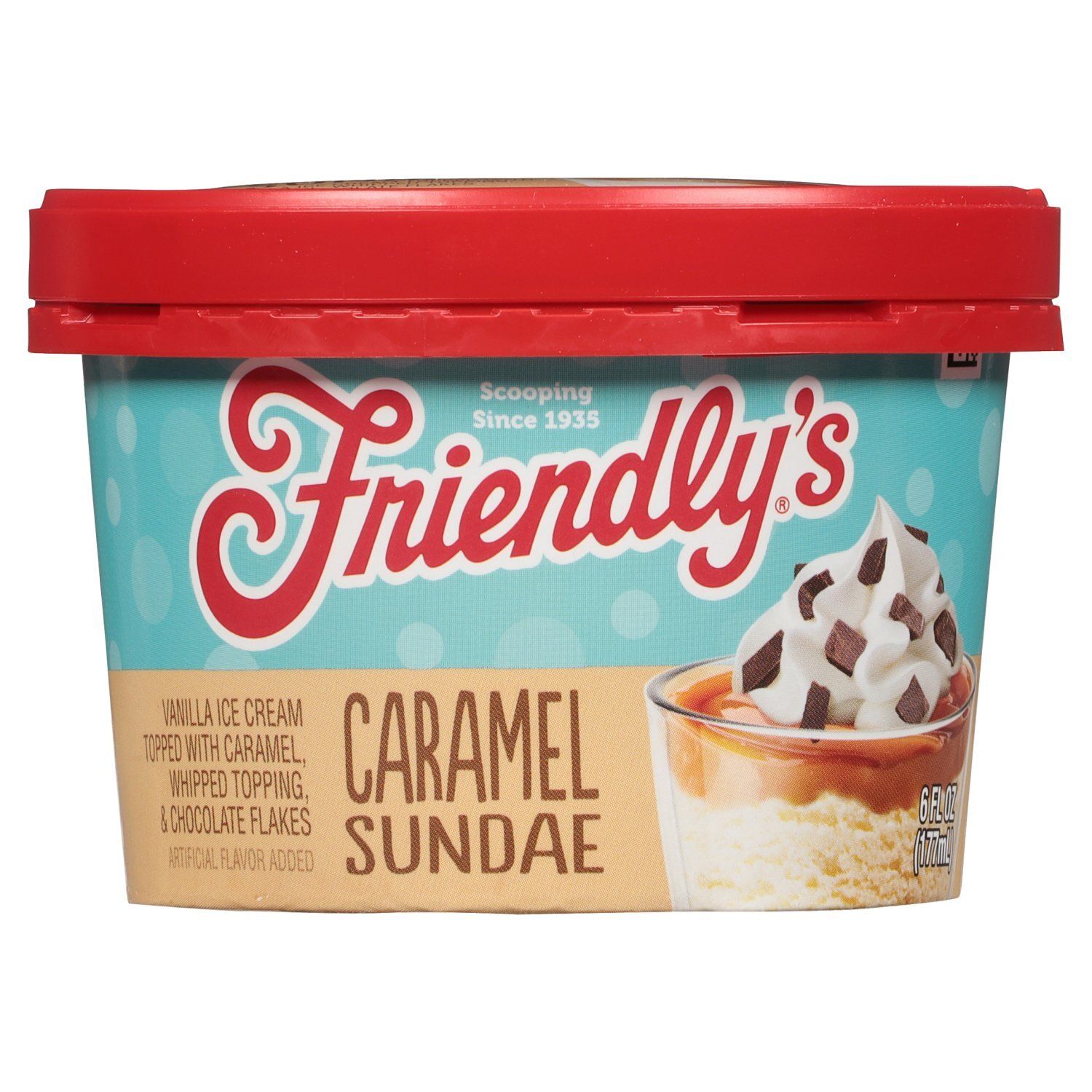 Friendly&#39;s Caramel Sundae, 6 fl oz