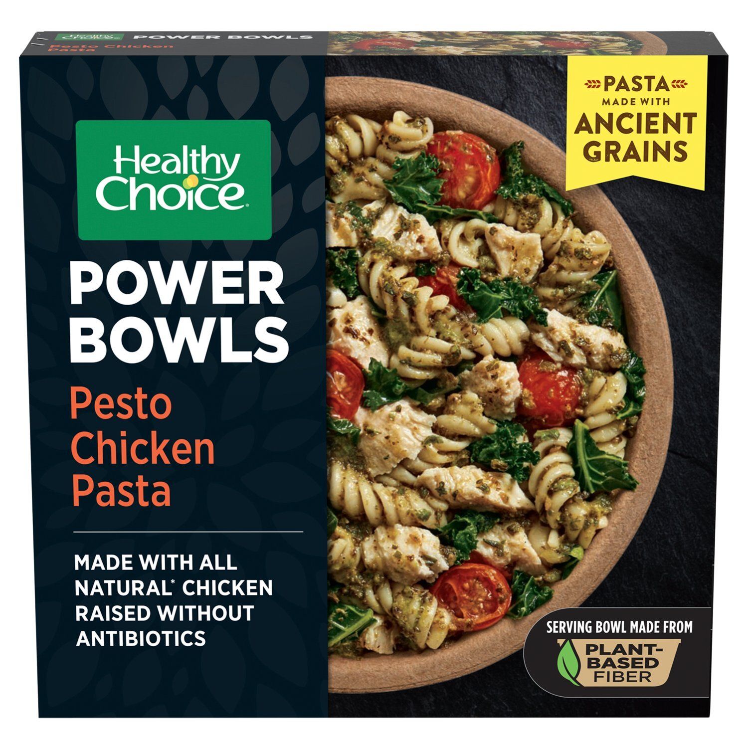 Healthy Choice Power Bowls Pesto Chicken Pasta, 9 oz