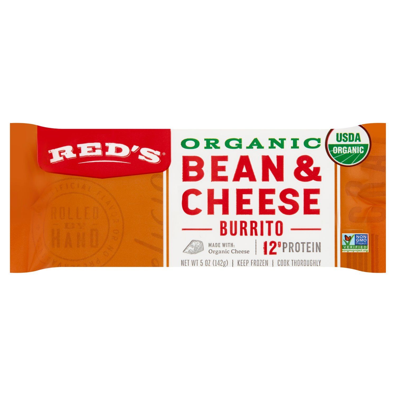 Red&#39;s Organic Bean &amp; Cheese Burrito, 5 oz
