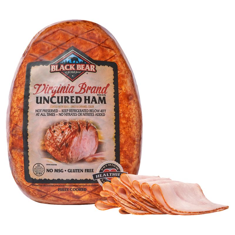 Black Bear Virginia Brand Uncured Ham