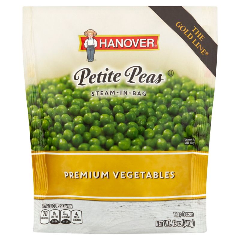 Hanover Premium Vegetables Petite Peas, 12 oz