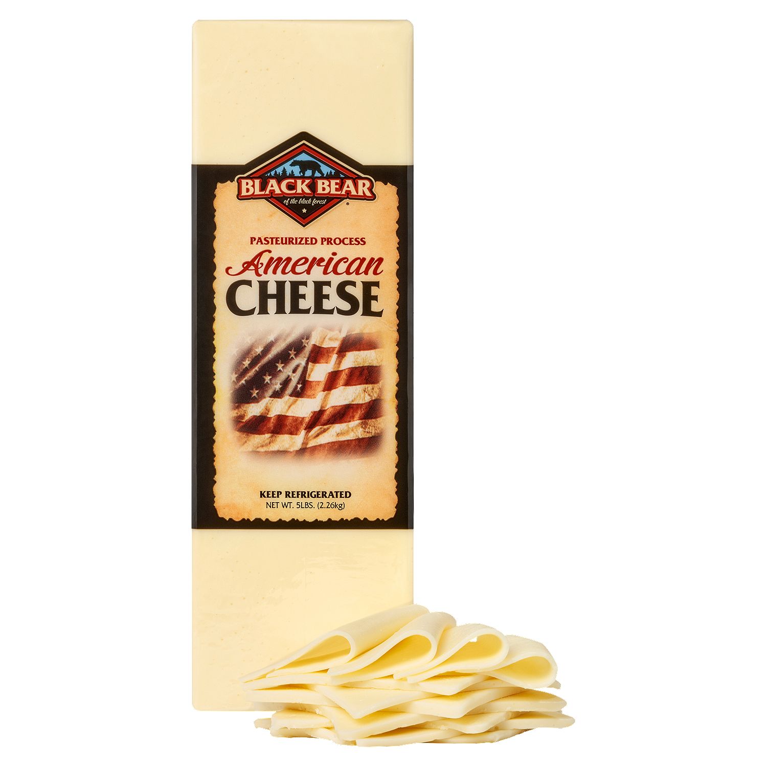 Black Bear White American Cheese