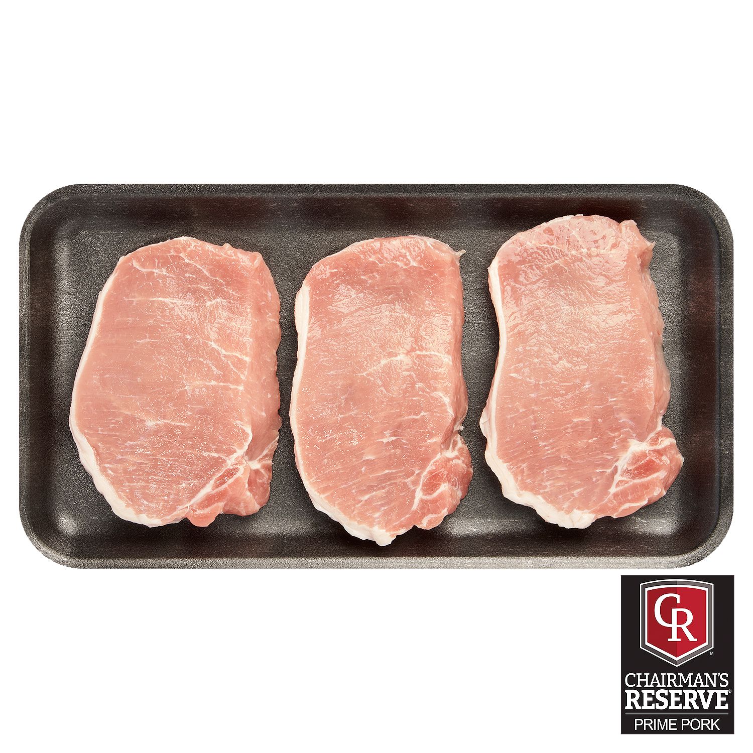 Chairman&#39;s Reserve Center Cut Pork Loin Chops, Boneless, Average Weight 1 lb Pack