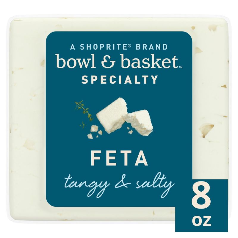 Bowl &amp; Basket Specialty Tangy &amp; Salty Feta Cheese, 8 oz