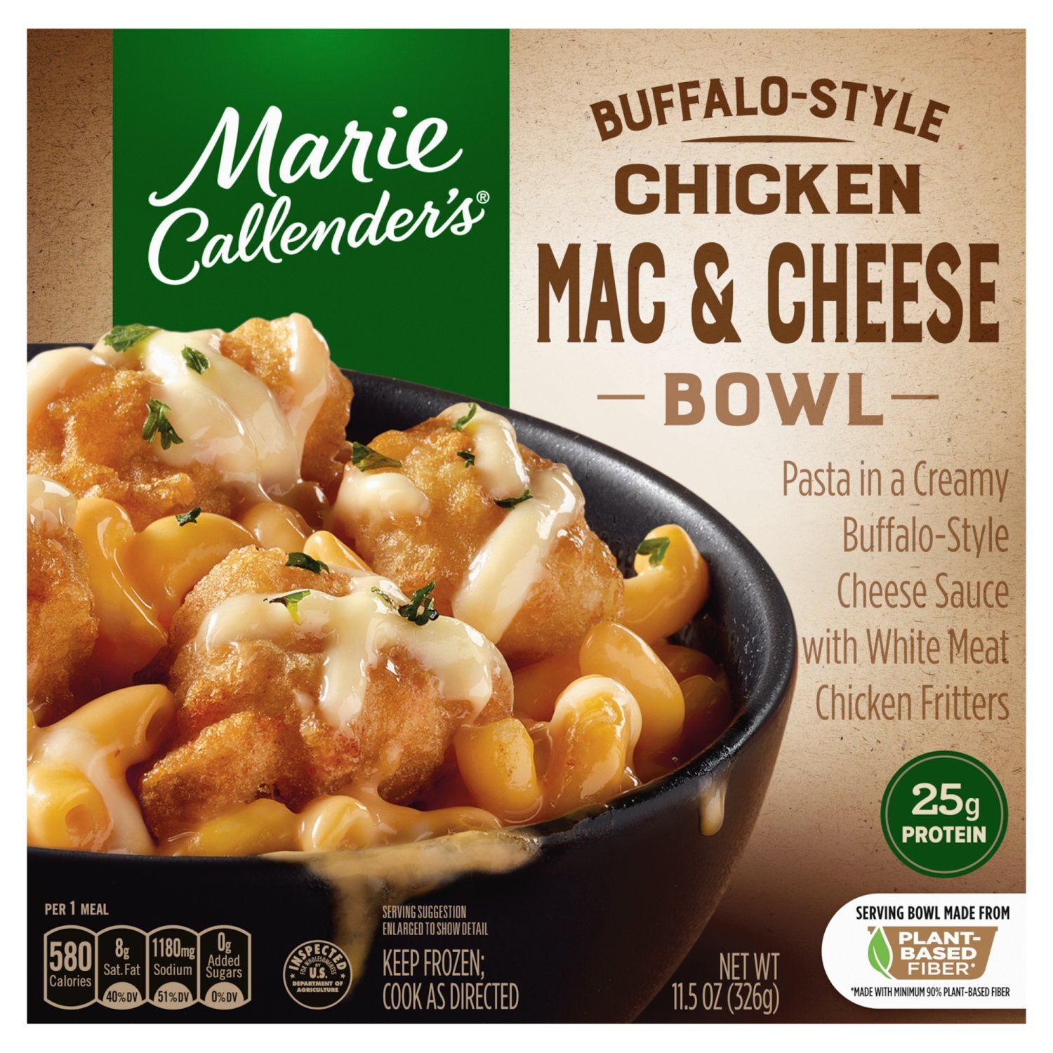 Marie Callender&#39;s Buffalo Style Chicken Mac &amp; Cheese Bowl, 11.5 oz