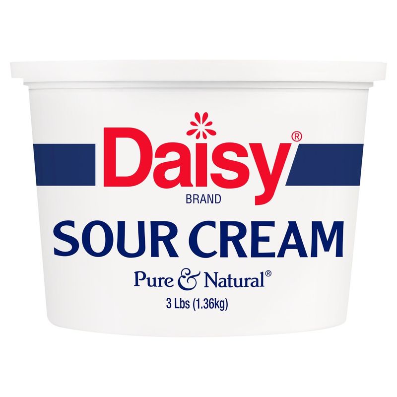 Daisy Pure &amp; Natural Sour Cream, 3 lbs