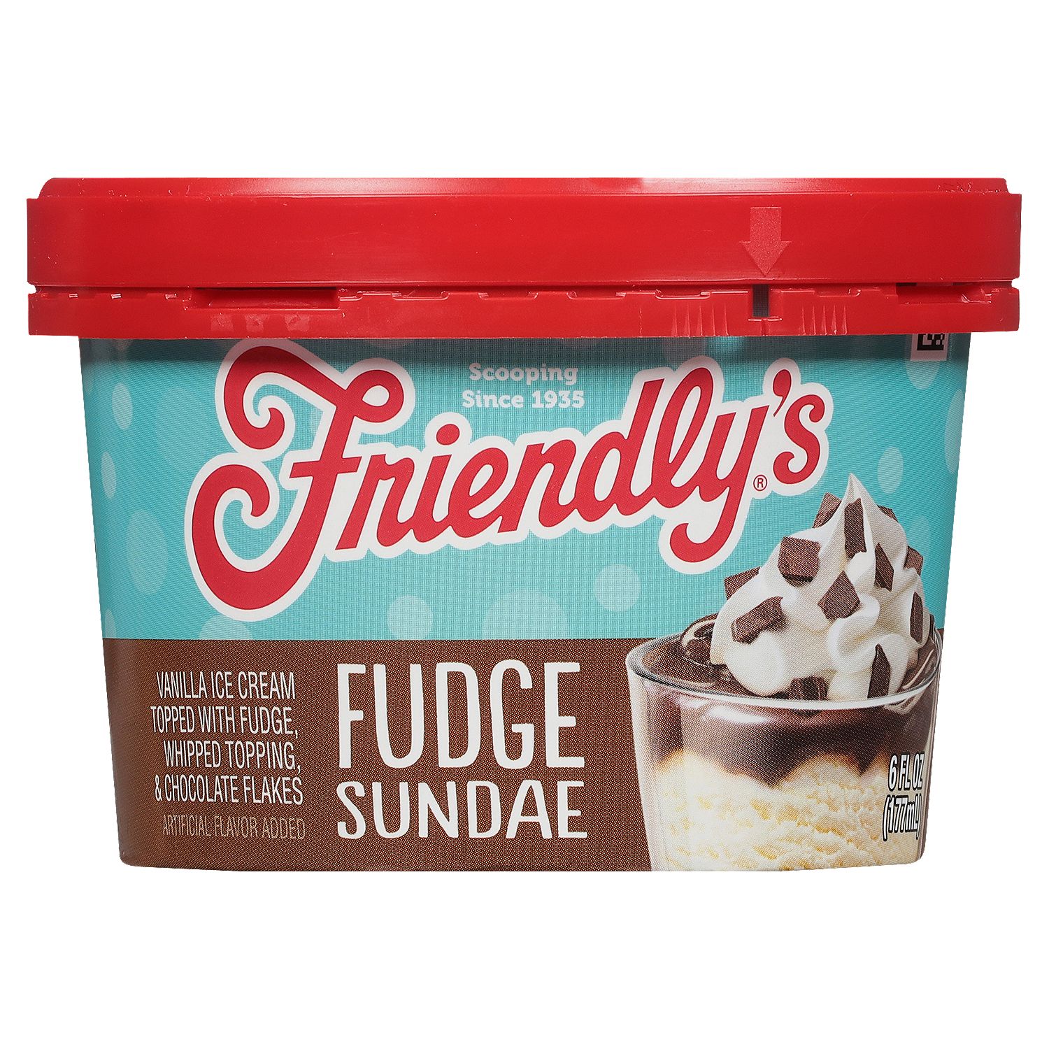 Friendly&#39;s Fudge Sundae, 6 fl oz