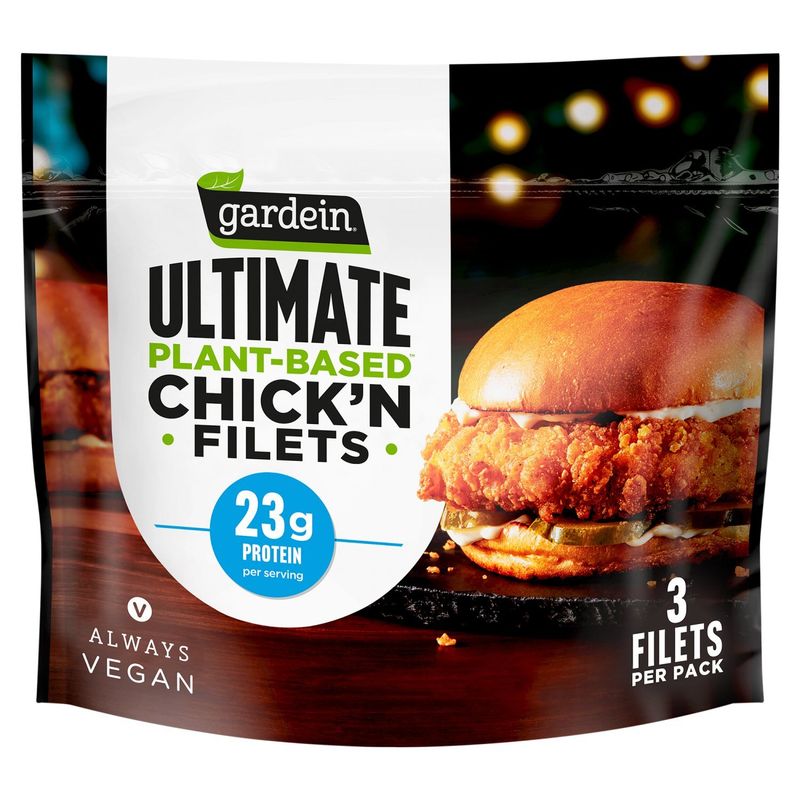 Gardein Ultimate Plant-Based Chick&#39;n Filets, 15 oz