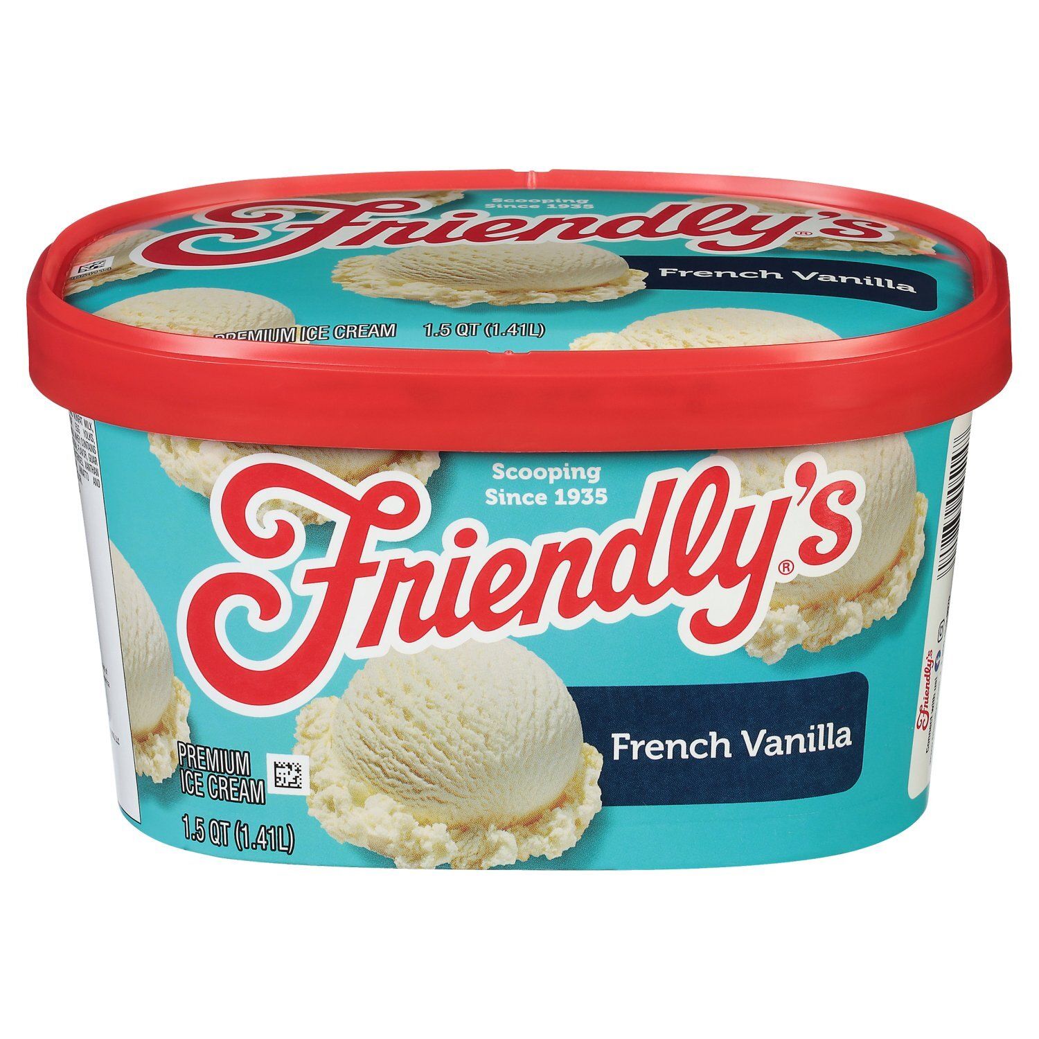 Friendly&#39;s French Vanilla Premium Ice Cream, 1.5 qt