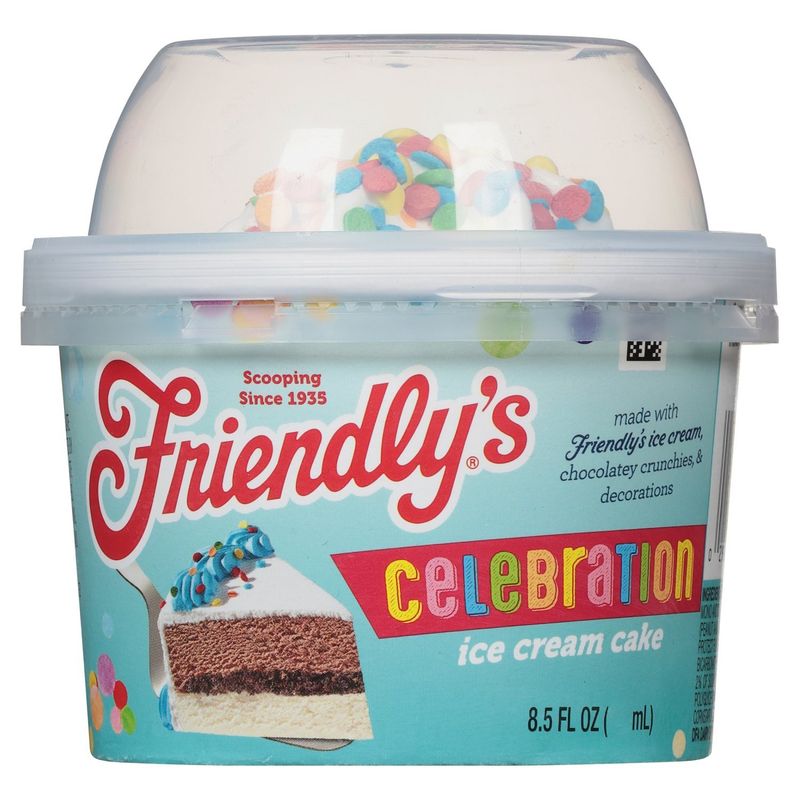 Friendly&#39;s Celebration Ice Cream Cake, 8.5 fl oz