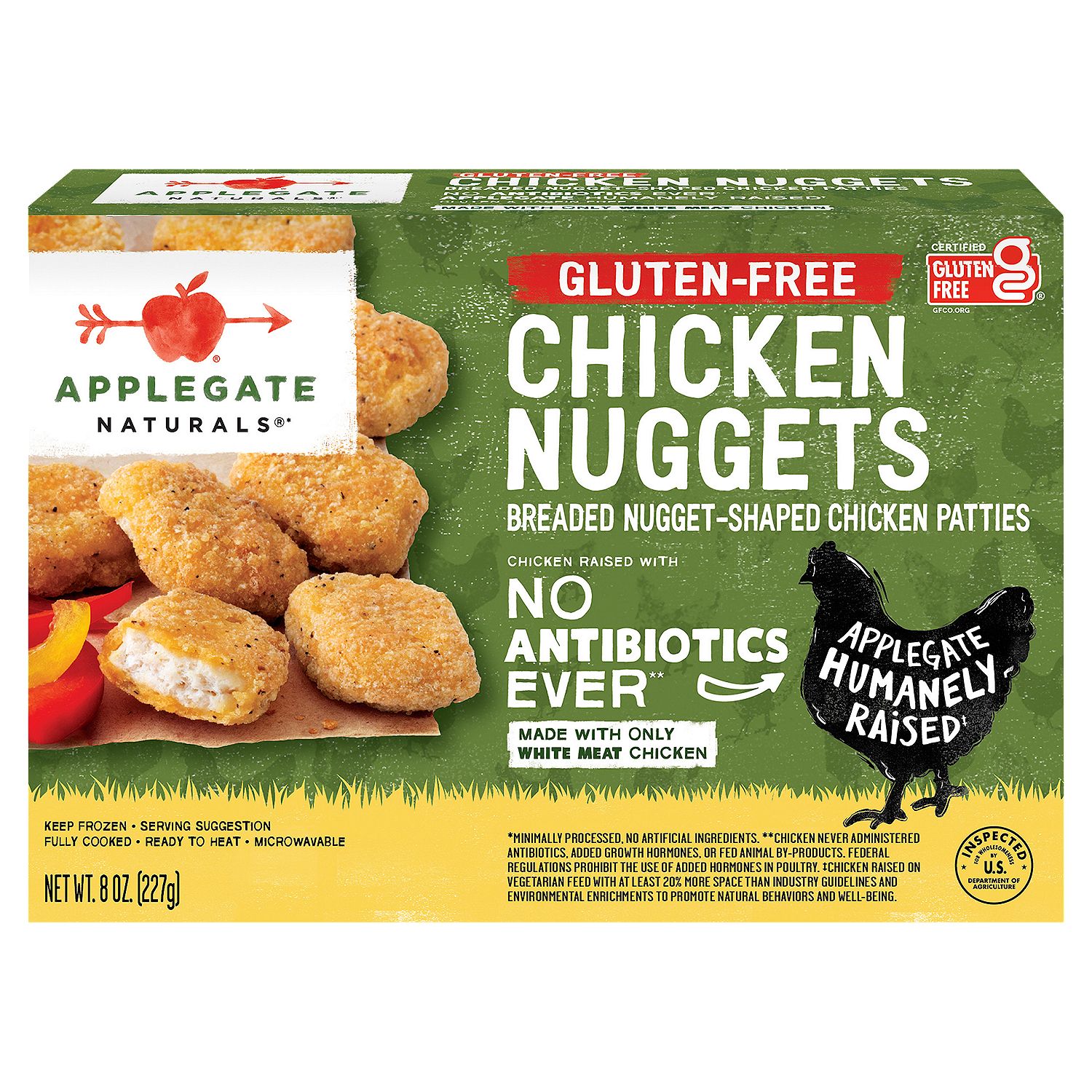 Applegate Naturals Gluten-Free Chicken Nuggets, 8 oz