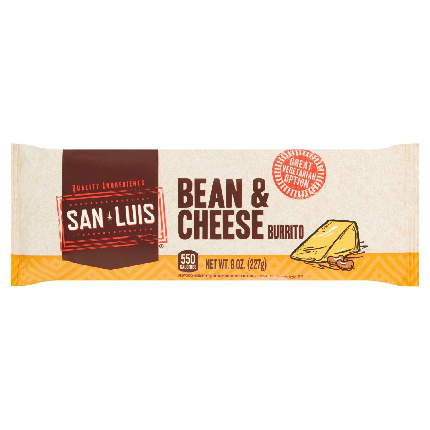 San Luis Bean &amp; Cheese Burrito, 8 oz
