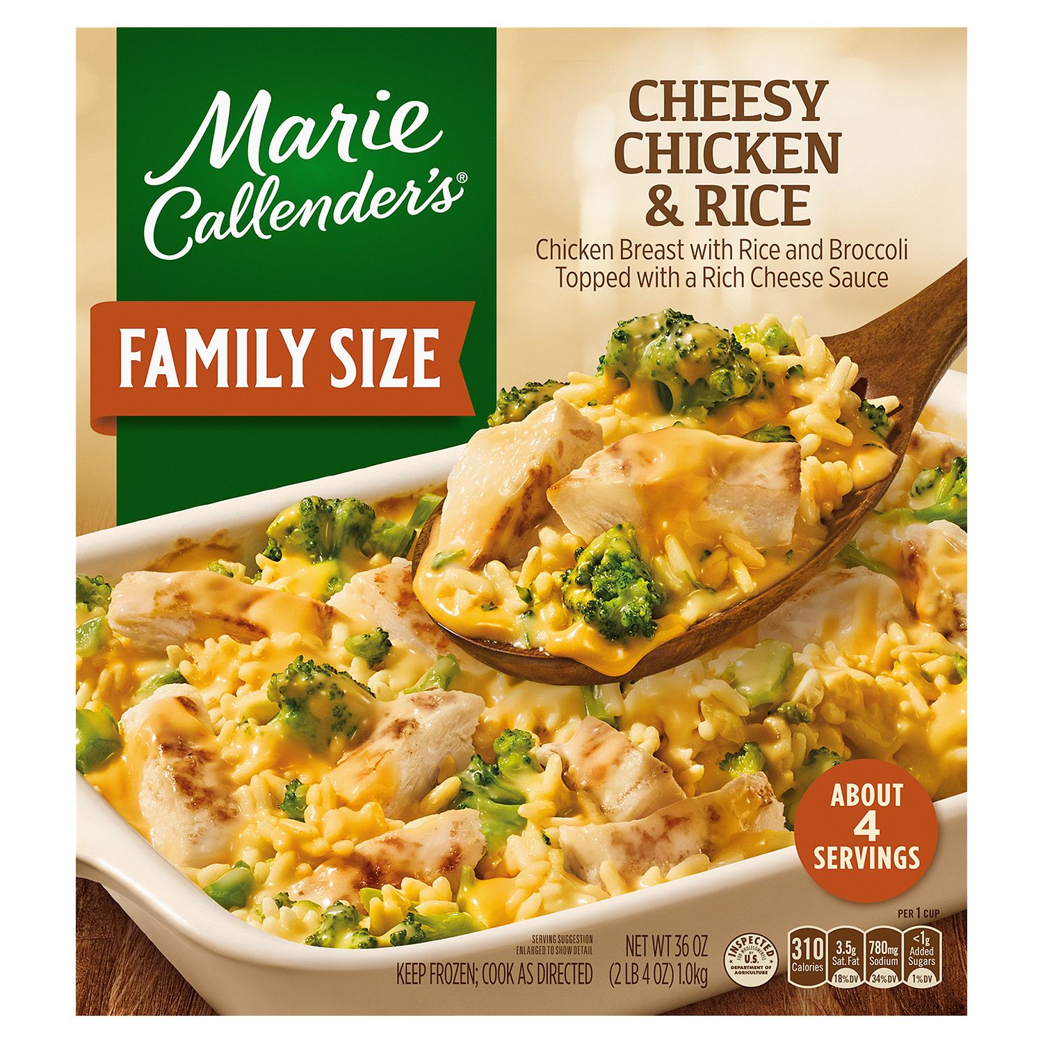 Marie Callender&#39;s Cheesy Chicken &amp; Rice Family Size, 36 oz