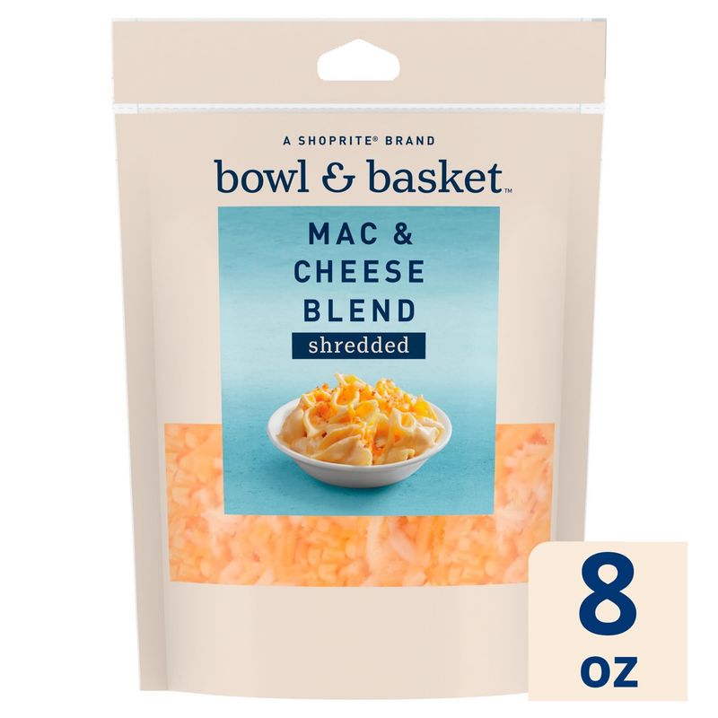 Bowl &amp; Basket Shredded Mac &amp; Cheese Blend, 8 oz