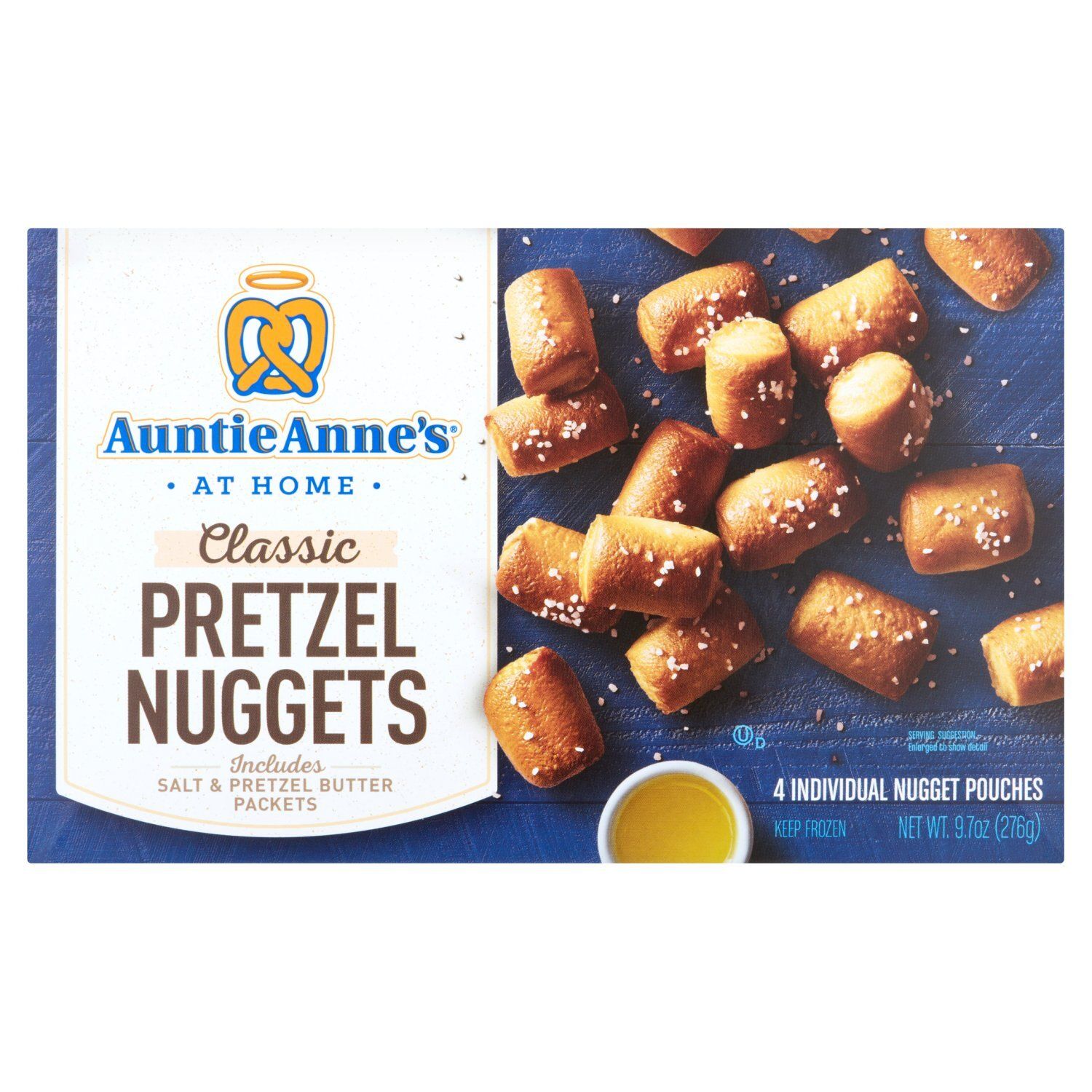Auntie Anne&#39;s At Home Classic Pretzel Nuggets, 4 count, 9.7 oz