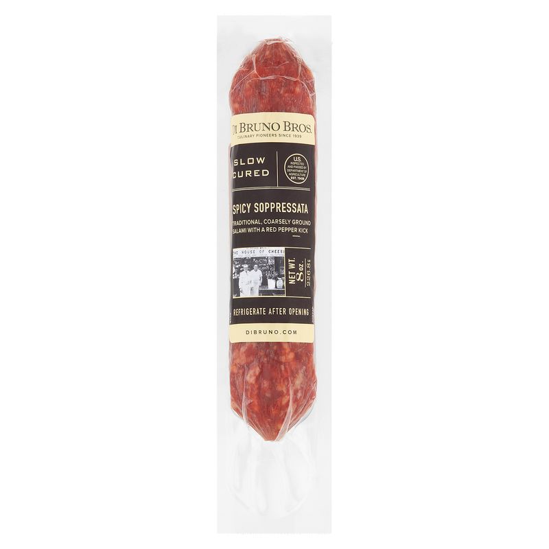 Di Bruno Bros. Slow Cured Spicy Soppressata, 8 oz